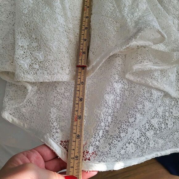 $900 Love Shack Fancy Castella Wedding Bridal Dress White Embroidered Maxi Sz 4 - Picture 16 of 16